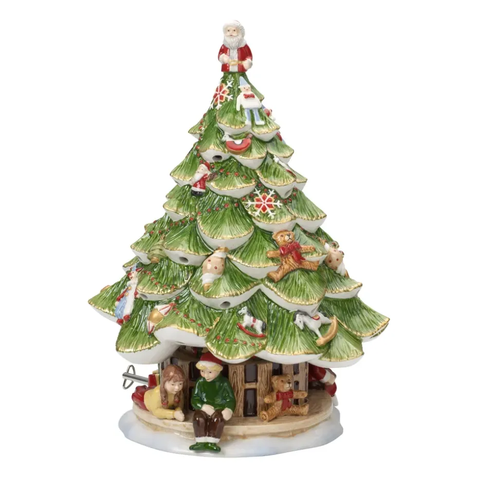 Christmas Toys Memory snowglobe tree, Green