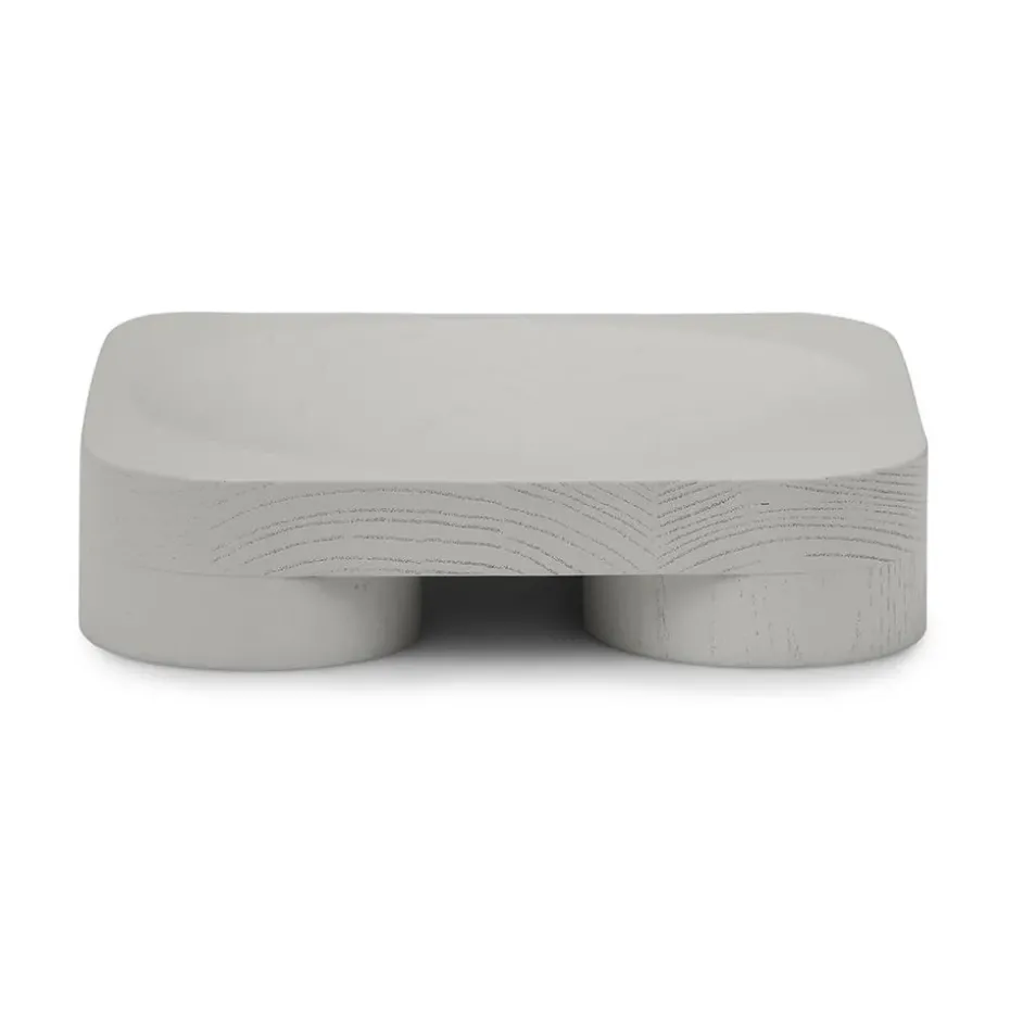 Chub decorative bowl large, Warm Grey