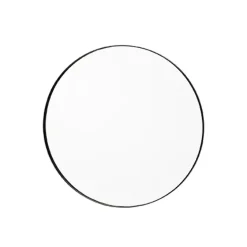 Circum mirror small, clear-black