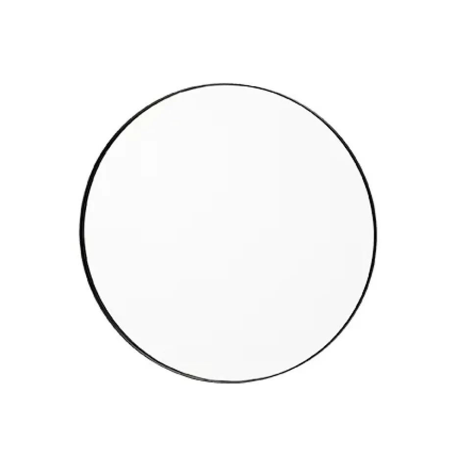 Circum mirror small, clear-black