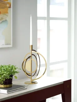 Cirkus candle sticks brass, Small