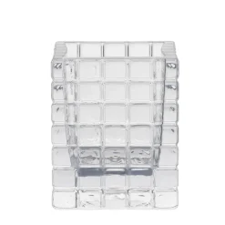 City lights 2 candle holder, Clear