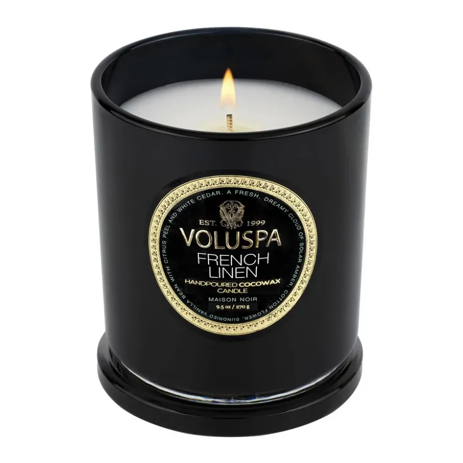 Classic Maison Noir scented 60 hours, French Linen