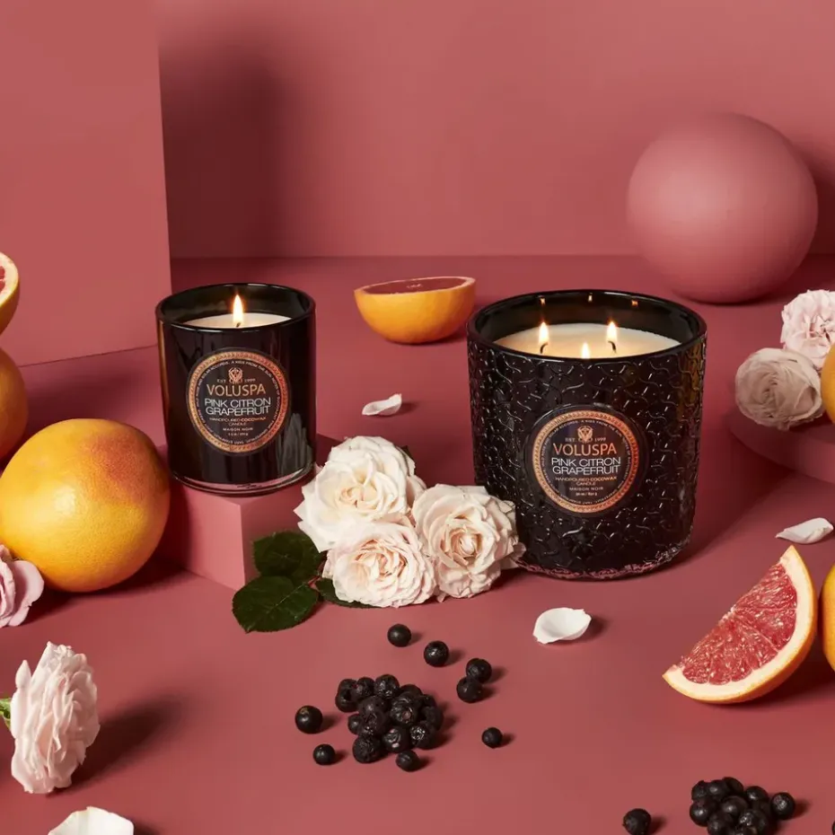 Classic Maison Noir scented 60 hours, Pink Citron Grapefruit