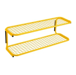 Classic shoe rack 80 cm, Sun yellow