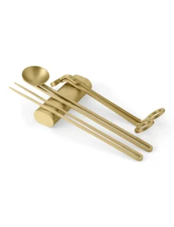 Clip care kit candle 4 pieces, Brass