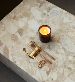 Clip care kit candle 4 pieces, Brass