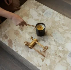 Clip care kit candle 4 pieces, Brass