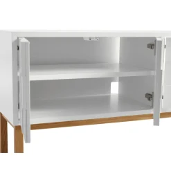 Collect 2010 media bench with leg, Oak leg