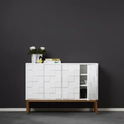 Collect cabinet 2010 low, Oak