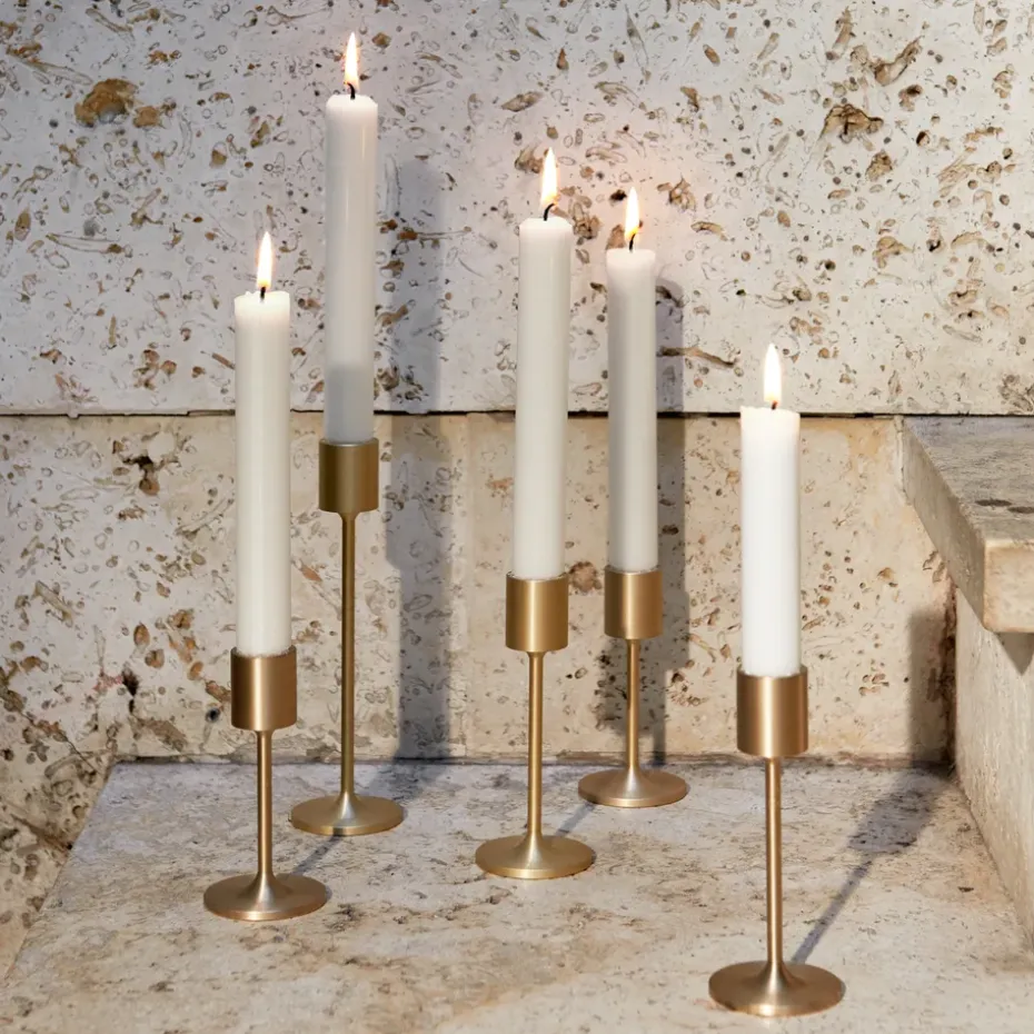 Collect SC58 candle sticks, brass