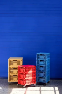 Colour Crate lid medium, Golden yellow