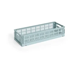 Colour Crate Mini Oblong 13x34.5 cm, Dusty blue