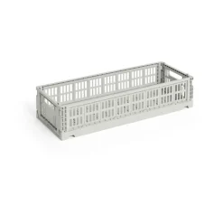 Colour Crate Mini Oblong 13x34.5 cm, Grey
