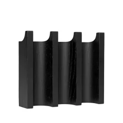 Column hanger, Oak black lacquered
