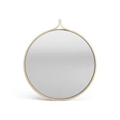 Comma Mirror round Ø52 cm, Ash lackered