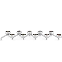 Constella candle holder large, aluminum