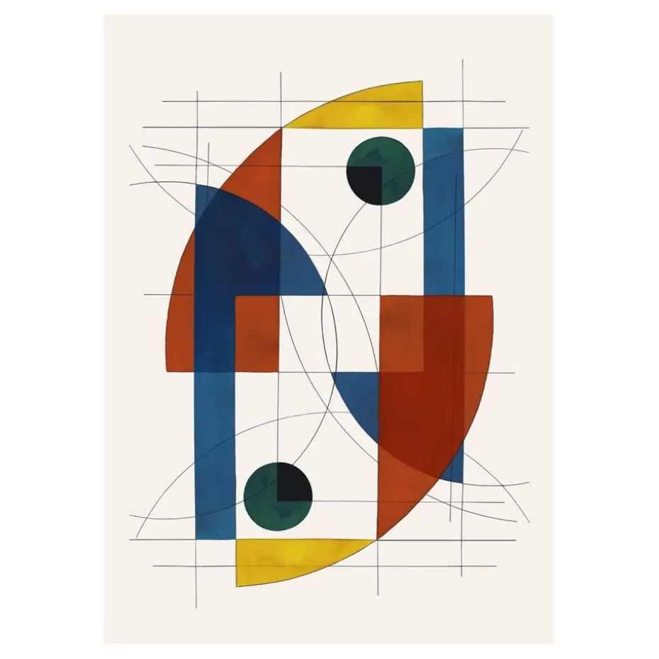 Constructions 02 poster, 50x70 cm