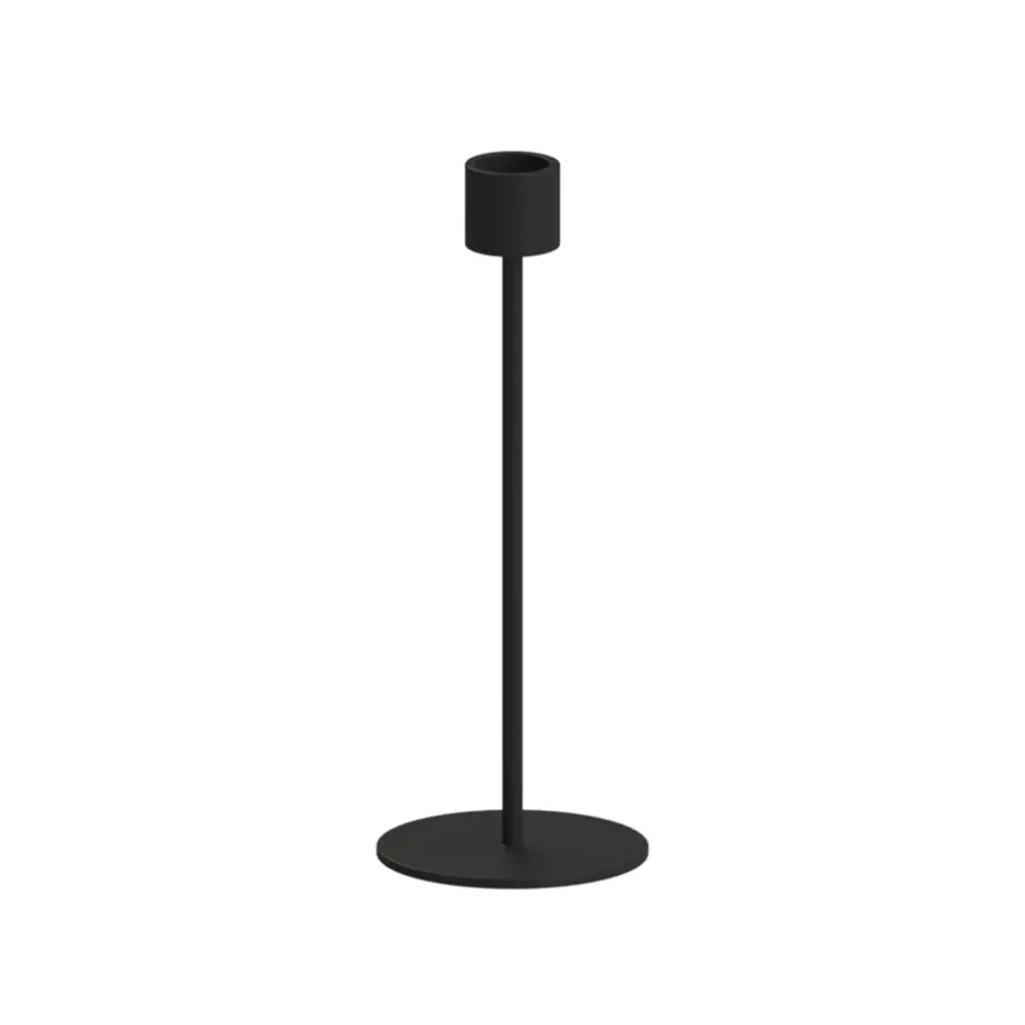 Cooee candle holder 21 cm, black
