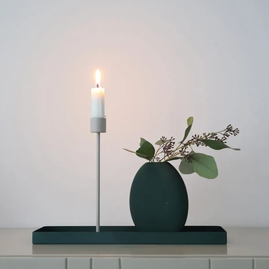 Cooee candle holder 21 cm, sand