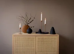 Cooee candle sticks 13 cm, Coconut