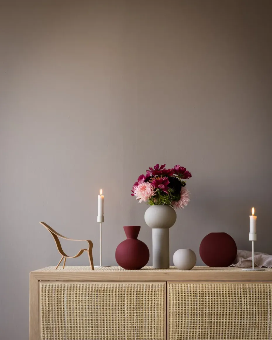 Cooee candle sticks 13 cm, Sand