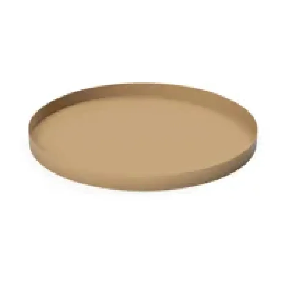 Cooee tray 30 cm round, Peanut