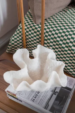 Coral decorative bowl, Off-white