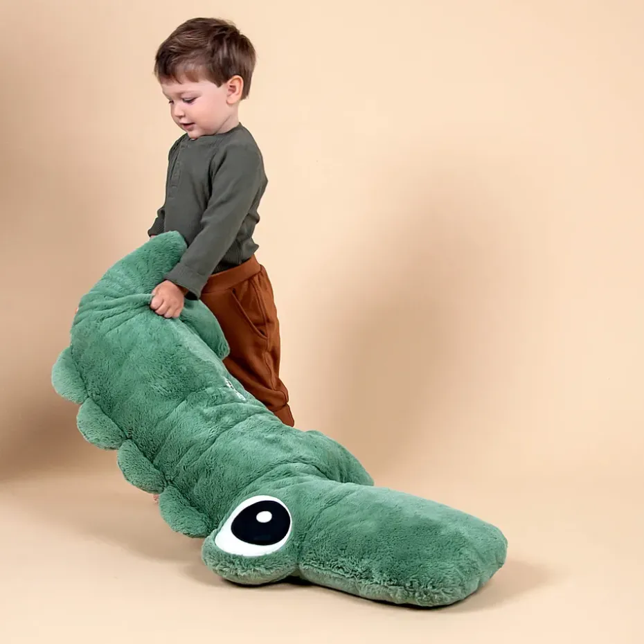 Croco stuffed animal big 100 cm, Green