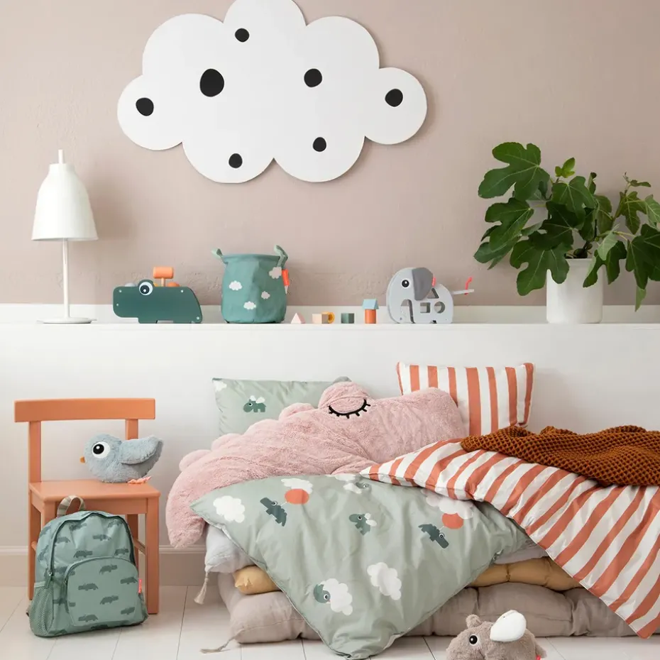 Croco stuffed animal big 100 cm, Powder