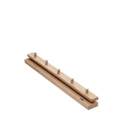 Cutter coat rack, Oak, 5 knobs