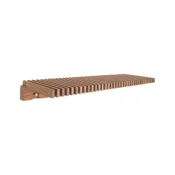 Cutter Wardrobe coat rack with shelf, Teak