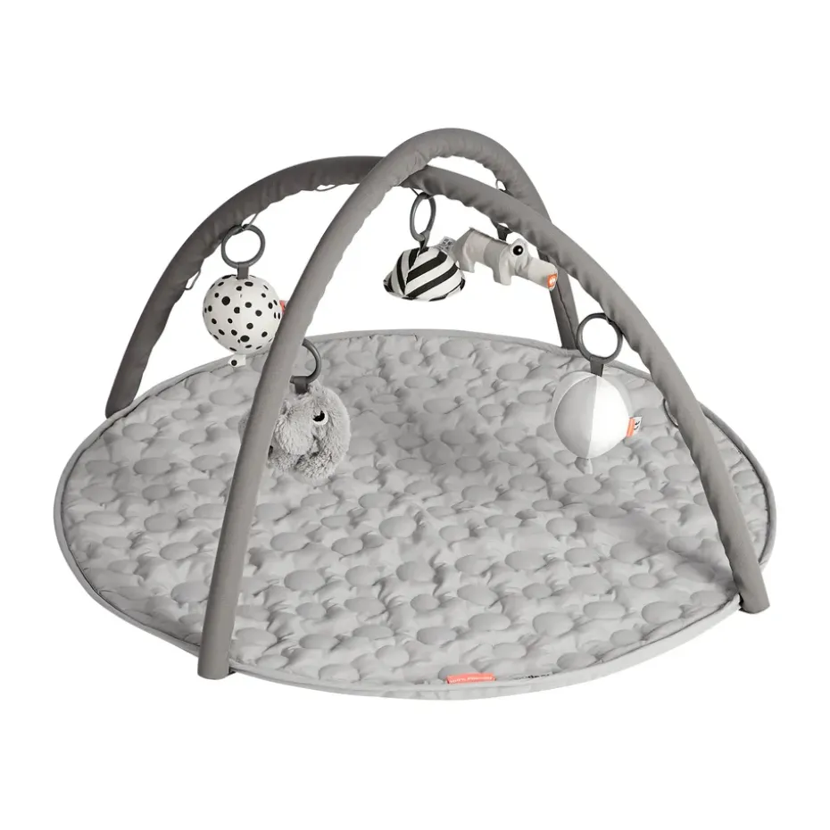Deer Friends baby gym Ø90 cm, Grey