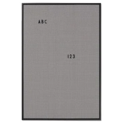 Design Letters letter board A2, light grey