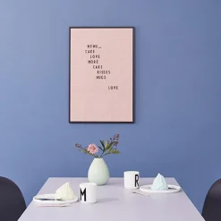 Design Letters letter board A2, rose