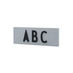 Design Letters letters small, grey