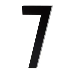 Design Letters numbers aluminum 100 mm, 7