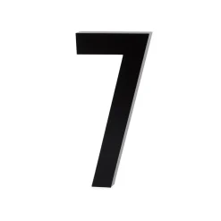 Design Letters numbers aluminum 50 mm, 7