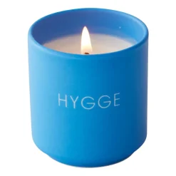 Design Letters scented candle Ø5.5 cm, Hygge-cobalt blue