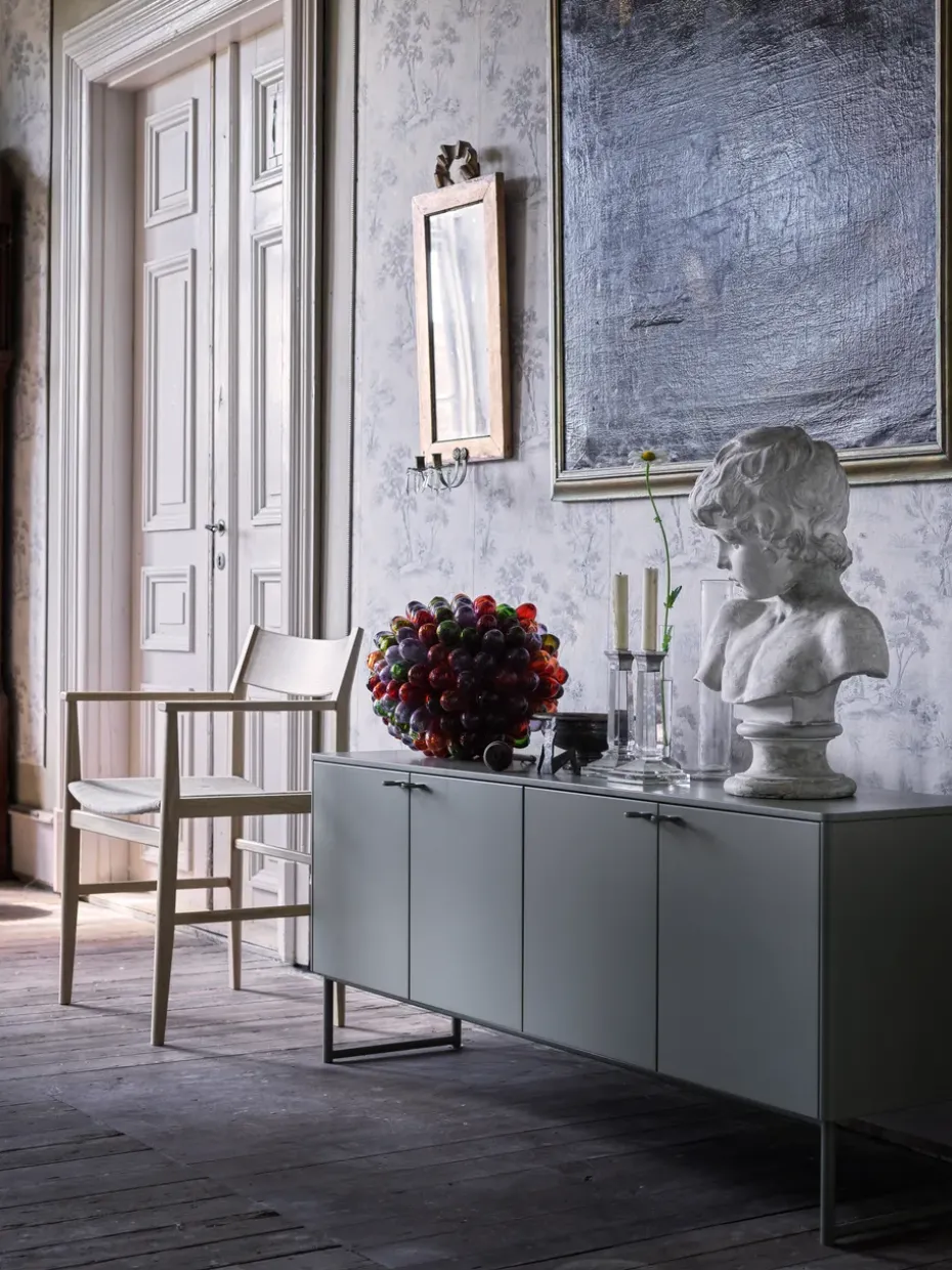 Deus sideboard 75 cm, Olive gray