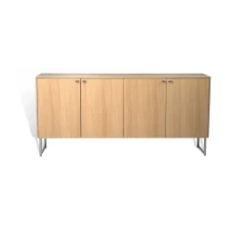 Deus sideboard 75 cm, White-pigmented matte lacquered oak