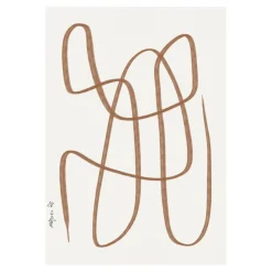 Different Ways poster brown, 30x40 cm
