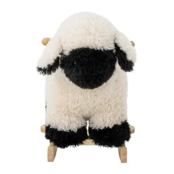 Dolly rocking sheep, White