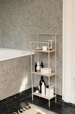Dora shelf 30x79 cm, Cashmere