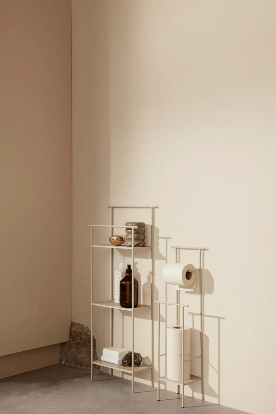 Dora shelf 30x79 cm, Cashmere
