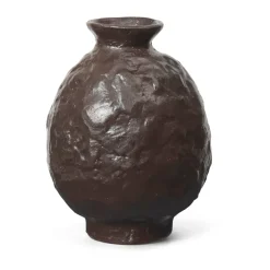 Doro vase 16 cm, Coffee