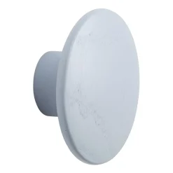 Dots wood hook light blue, Ø6.5 cm