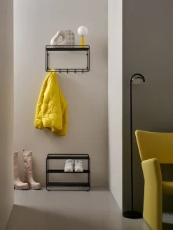 Downtown shoe shelf, Black
