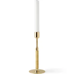 Duca candle sticks, Polished brass