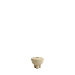 Duck bowl with lid mini, Sand